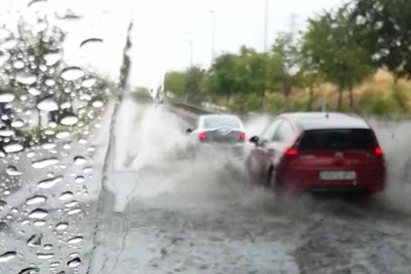 Inundacion carretera Fortuna