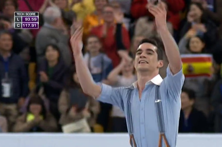 patinador Javier Fernández campeon