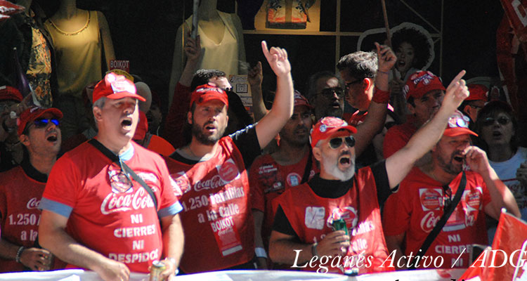 CocaCola en lucha leganes