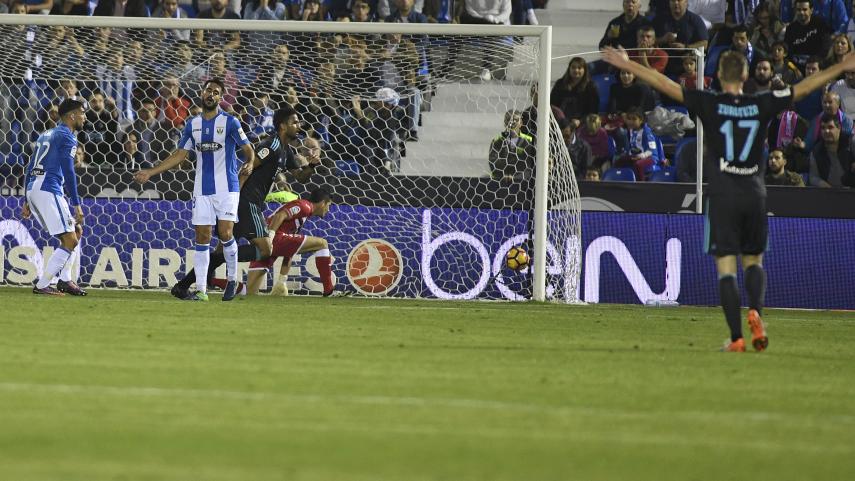 El Leganés cayó en casa ante la Real Sociedad.