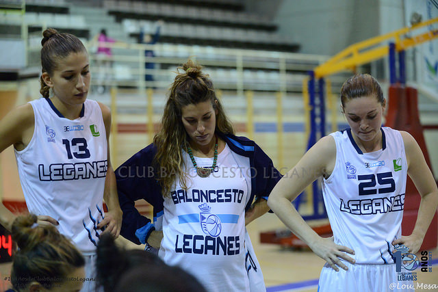paula justel y estela rubio club baloncesto leganes