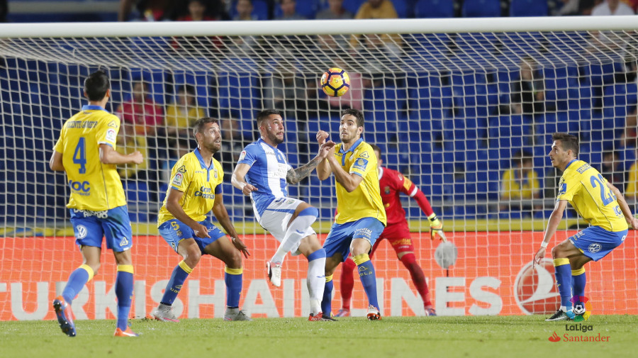 Guerrero rescató un punto ante Las Palmas para el Leganés.