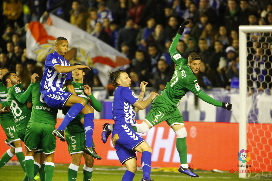 El Leganés consiguió un valioso empate en Vitoria.