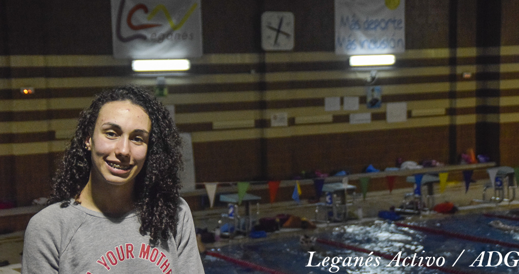 Sara Lahrach Natación Leganés