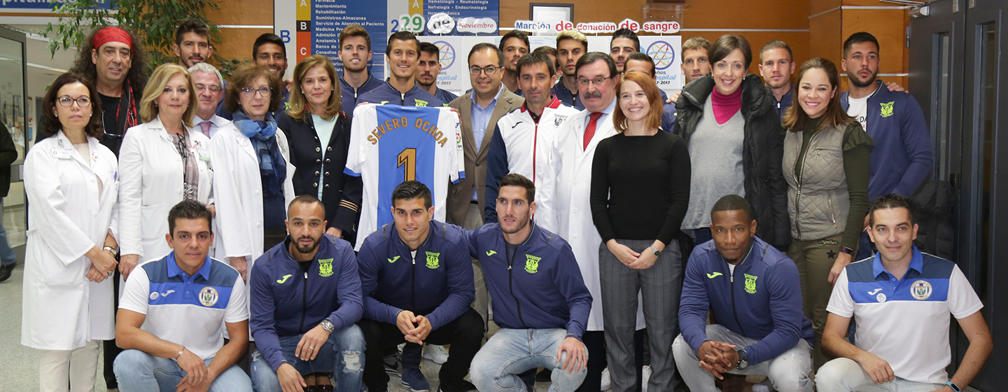 Donan una camiseta del CD Leganés para sortear