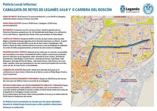 cabalgata reyes magos leganes
