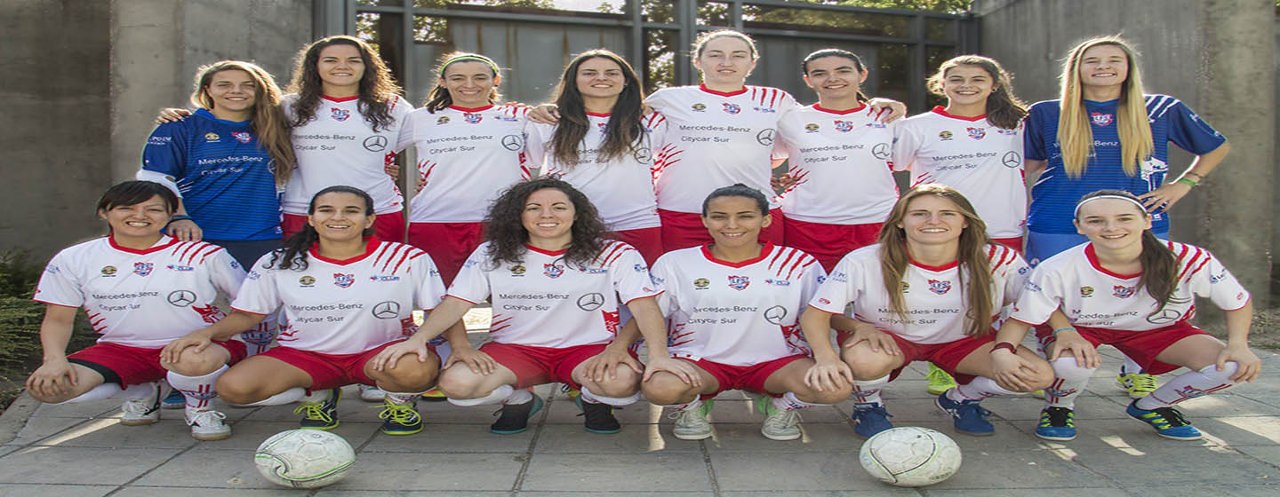 Las chicas del fútbol sala de Leganés