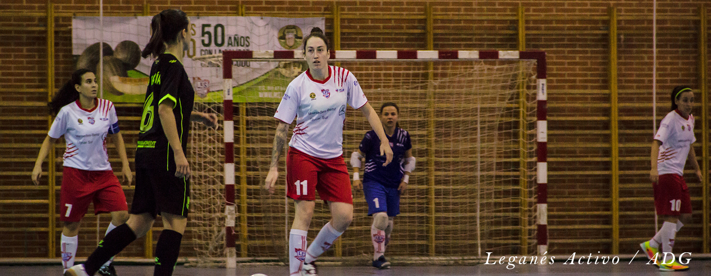 victoria del alcorcon ante el leganes futbol sala