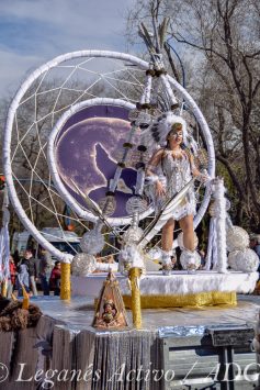 CEIP Concepción Arenal carroza Carnaval Leganés 2018