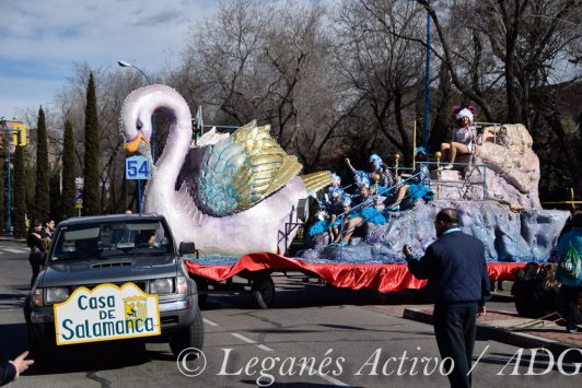 Casa de Salamanca carroza carnaval 2018