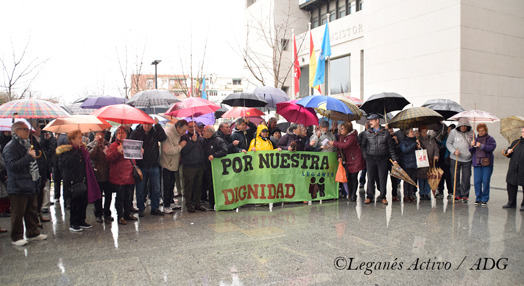 manifestacion de pensionistas