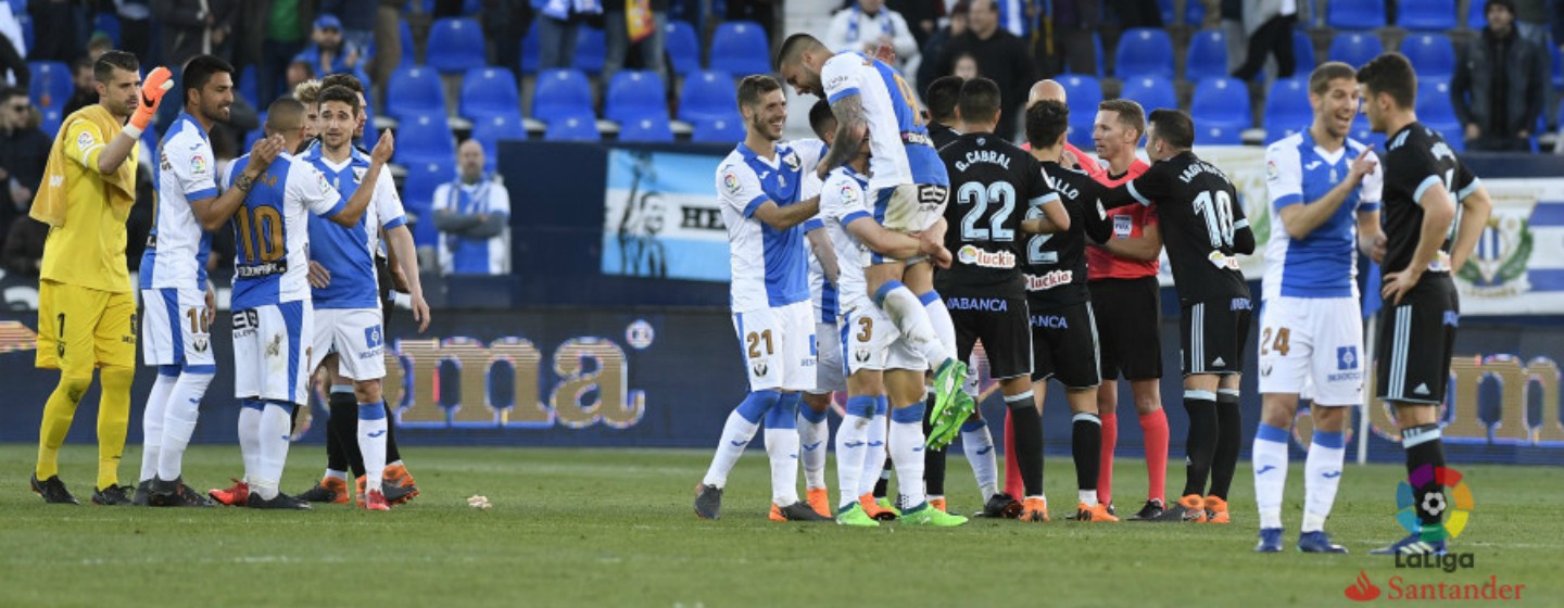Leganes vence al Celta de Vigo