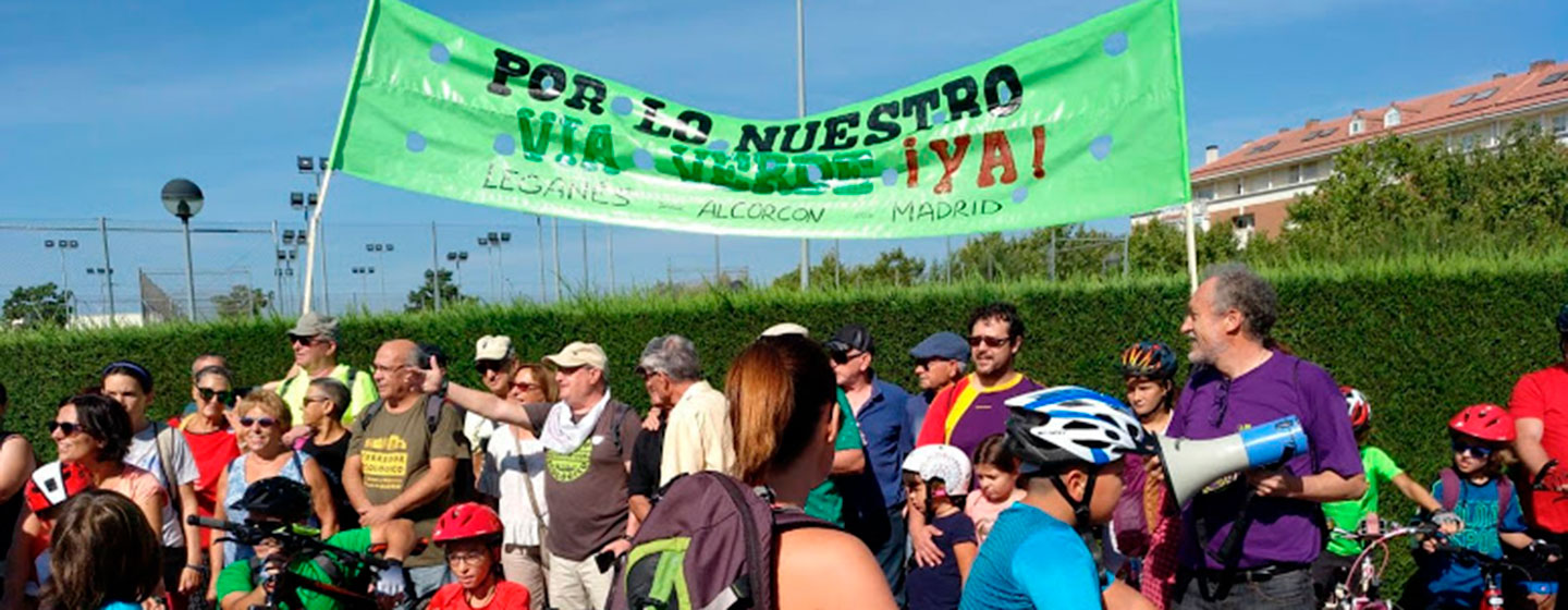 marcha por la via verde