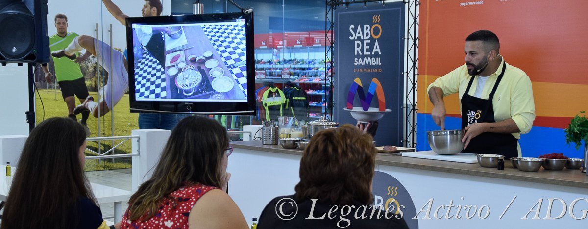 showcooking Gonzalo D'Ambrosio en Leganés