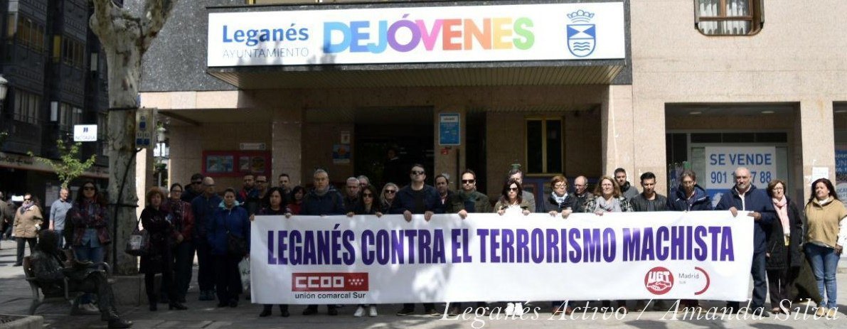 silencio violencia machista leganes