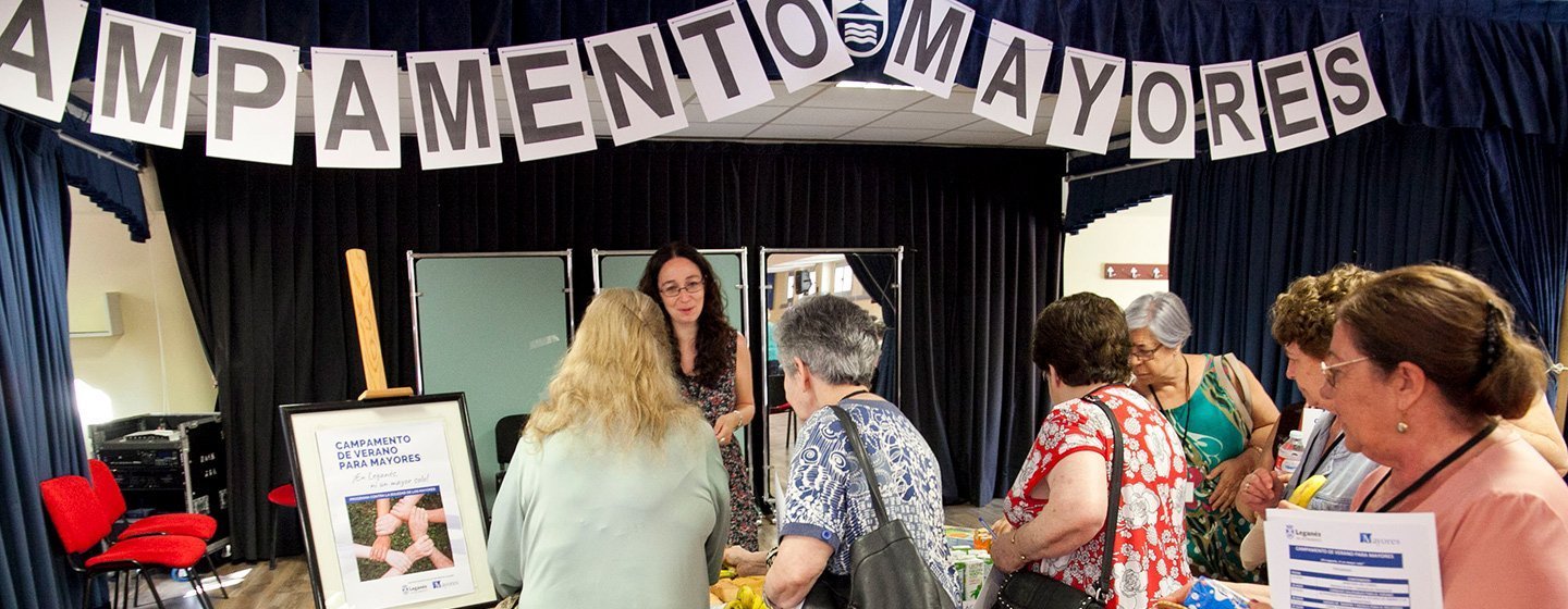 campamento de mayores en leganes