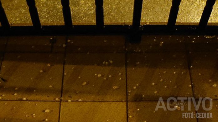 granizo en leganes