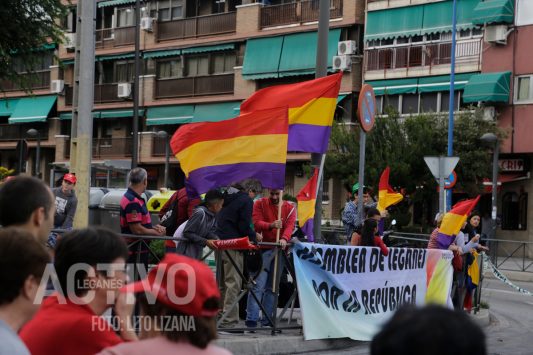 banderas republicanas leganes