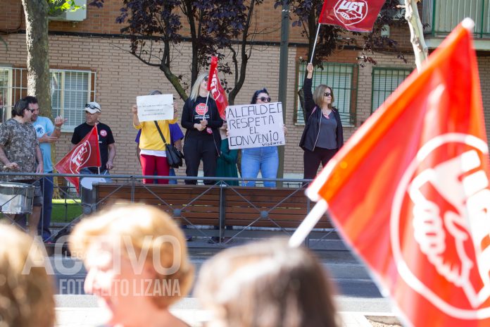 protestas sindicatos leganes