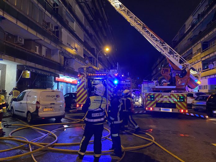 bomberos incendio la rioja