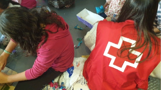cruz roja infantil
