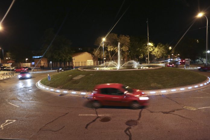 seguridad vial rotondas