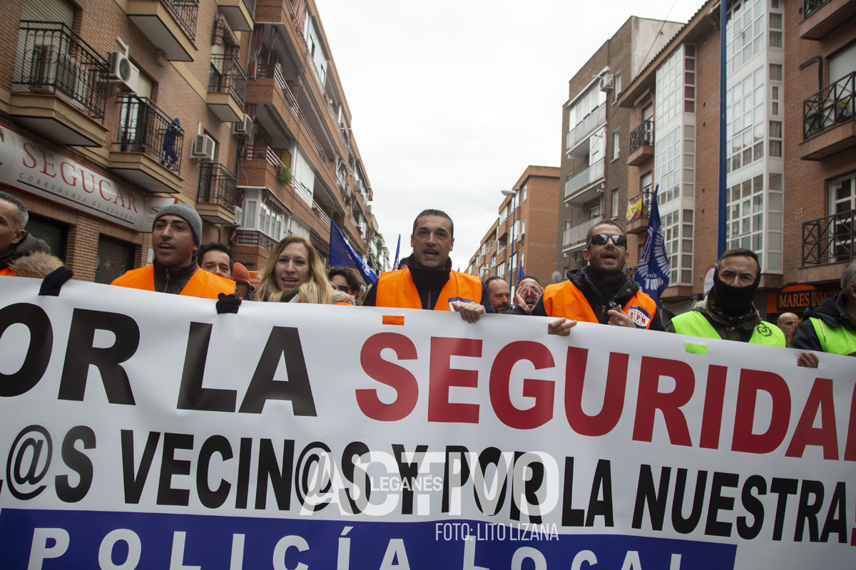 Sindicato CPPM en la Manifestación Leganés por lo Público