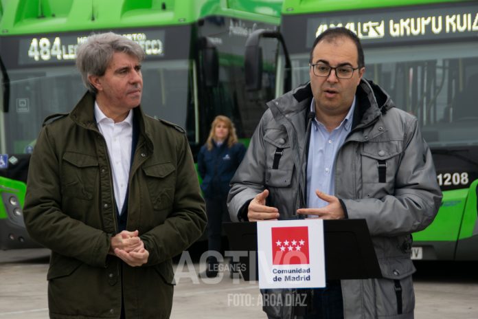 Santiago Llorente y Ángel Garrido en Leganés