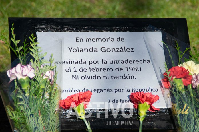 placa yolanda gonzalez