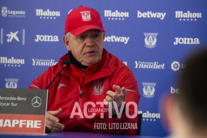 Javier Aguirre, entrenador del CD Leganés en rueda de prensa