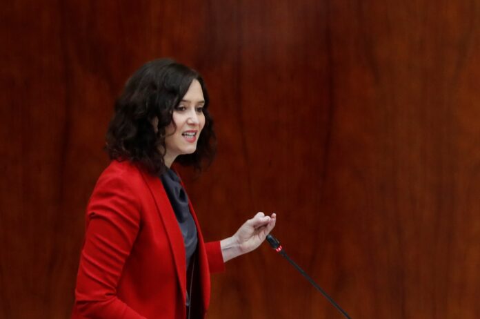 ayuso pleno asamblea madrid