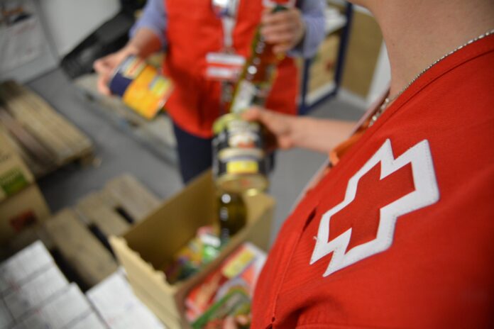 cruz roja alimentos