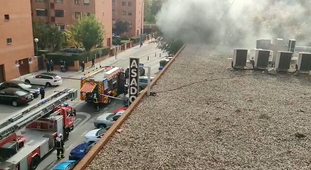 incendio asador leganes