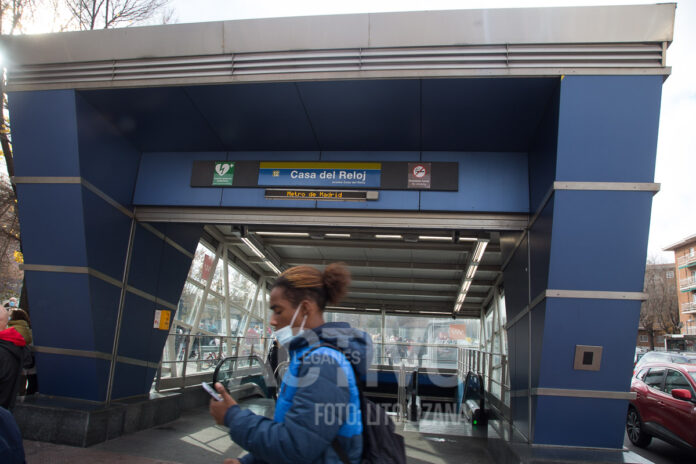 metro casa del reloj leganes