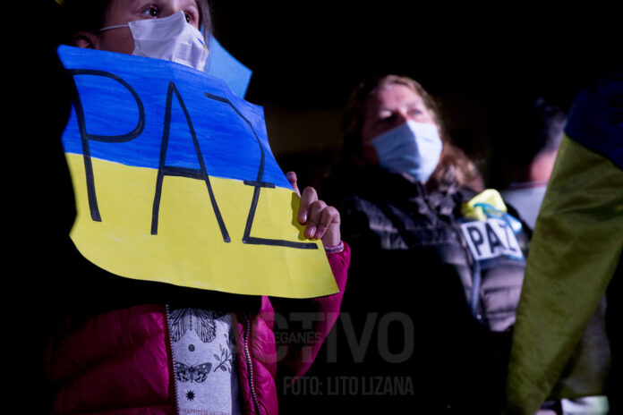 paz ucrania leganes concentracion manifestacion