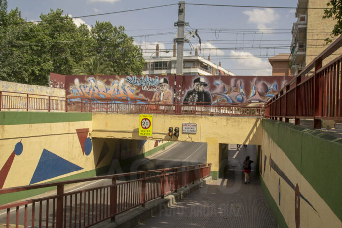 puente tragacamiones leganes