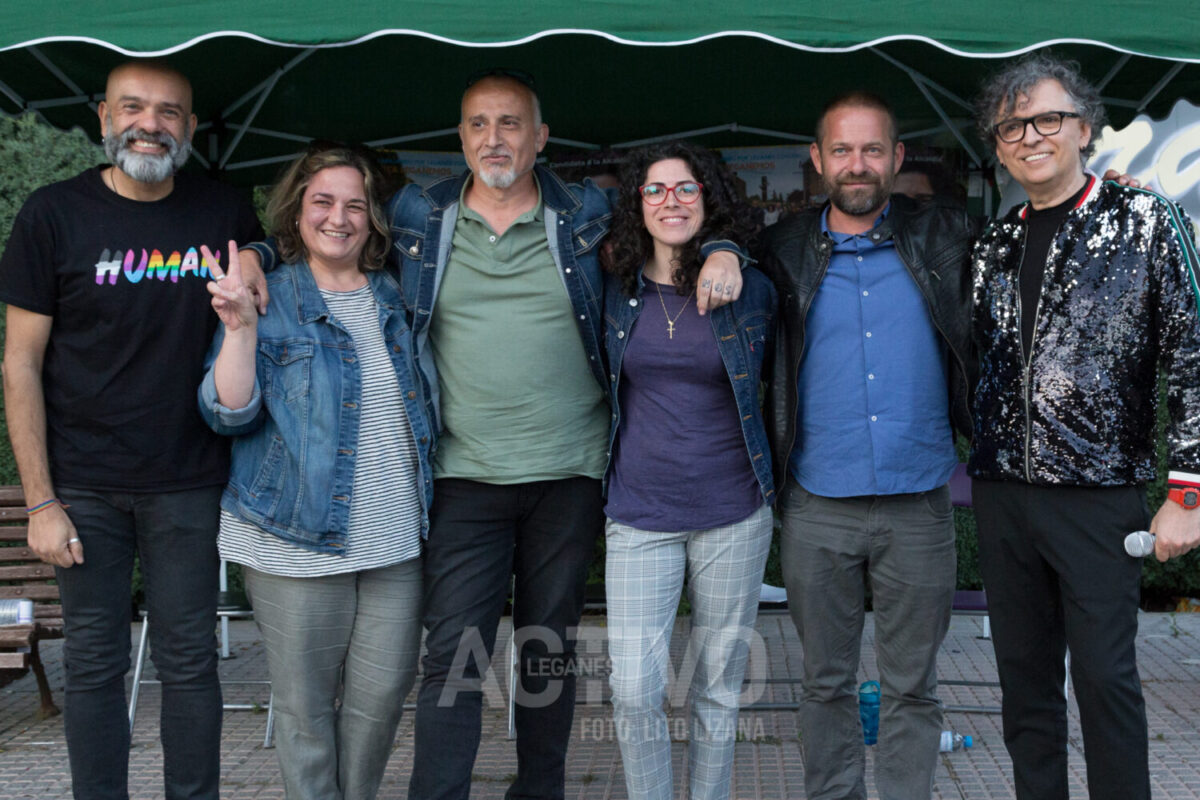 inma torres leganemos fran muñoz mitin campaña elecciones municipales 2023