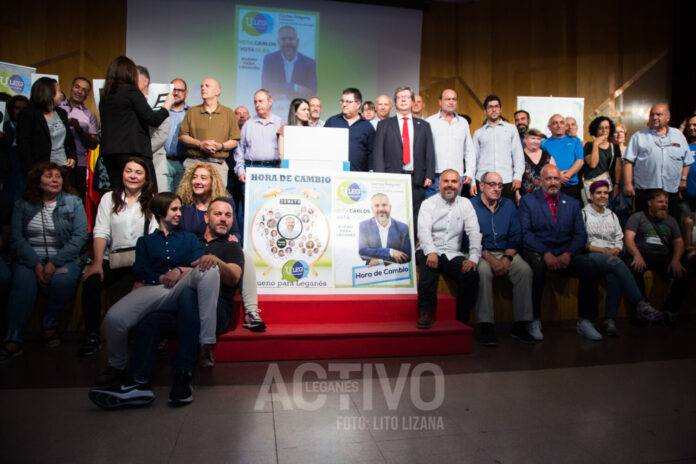 ULEG unión por leganés campaña acto presentación 2023