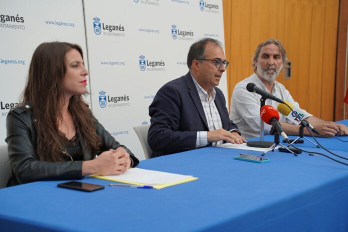 Rueda de Prensa PSOE Más Madrid IU Podemos Alianza Verde.