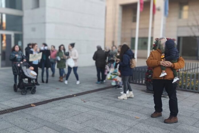 protestas escuela infantil koala leganes