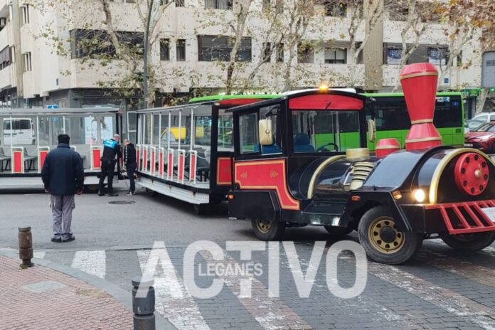 tren navidad leganes averiado