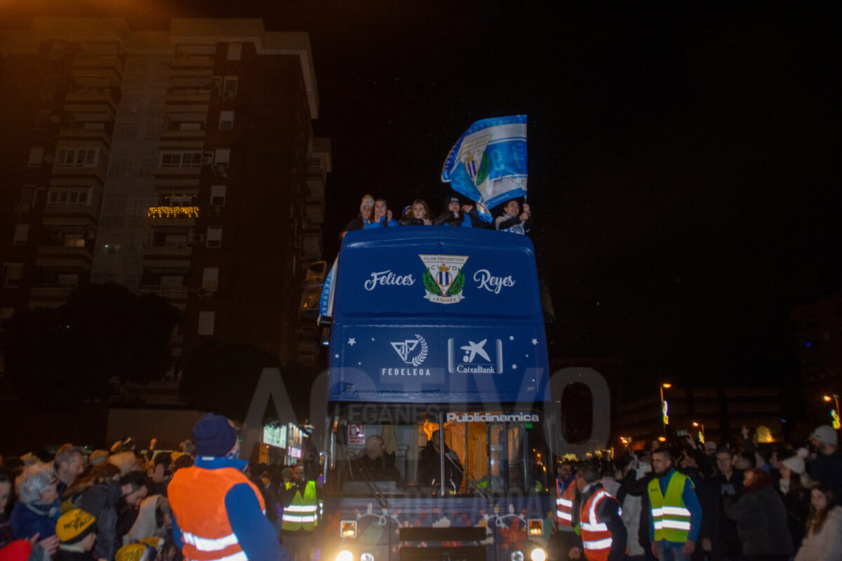 Cabalgata de Reyes Magos de Leganés 2024