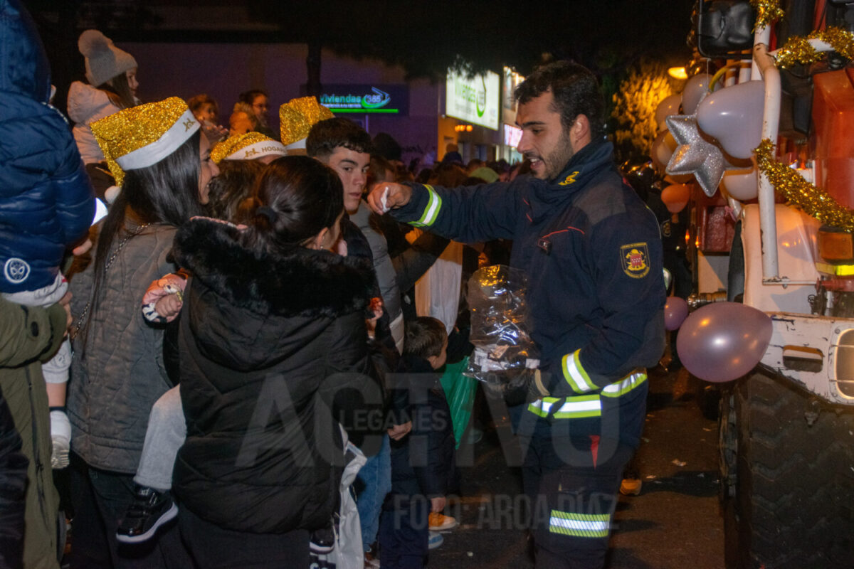 Cabalgata de Reyes Magos de Leganés 2024