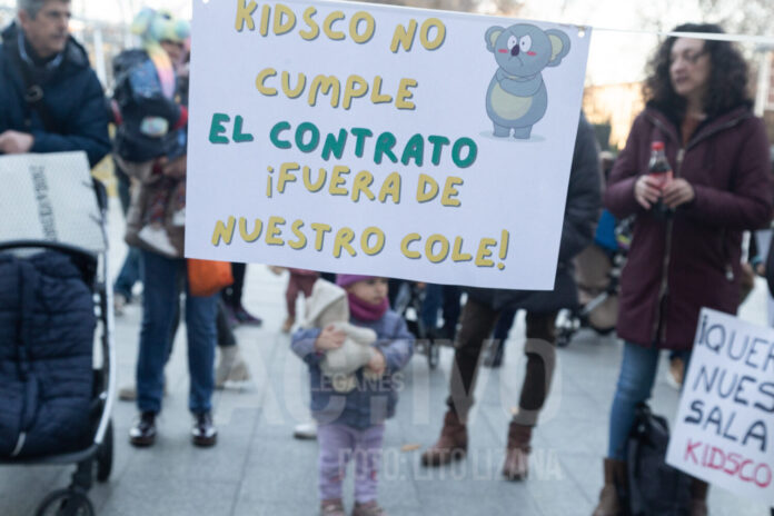 protestas profesoras kidsco