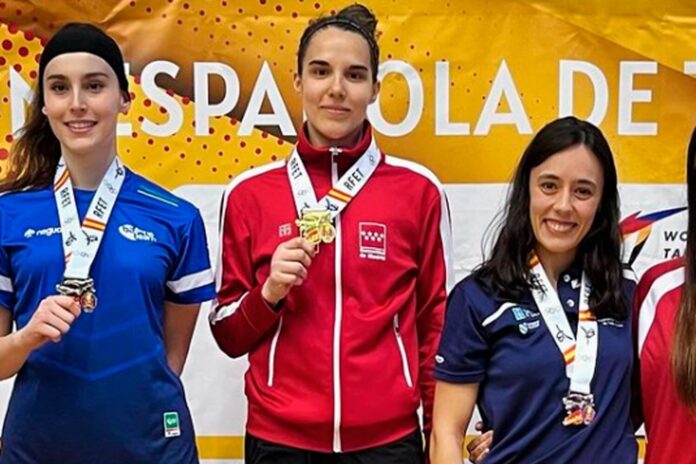 marta calvo oro campeonato españa taelwondo