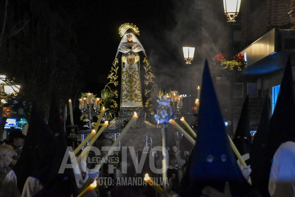 semana santa leganes virgen soledad