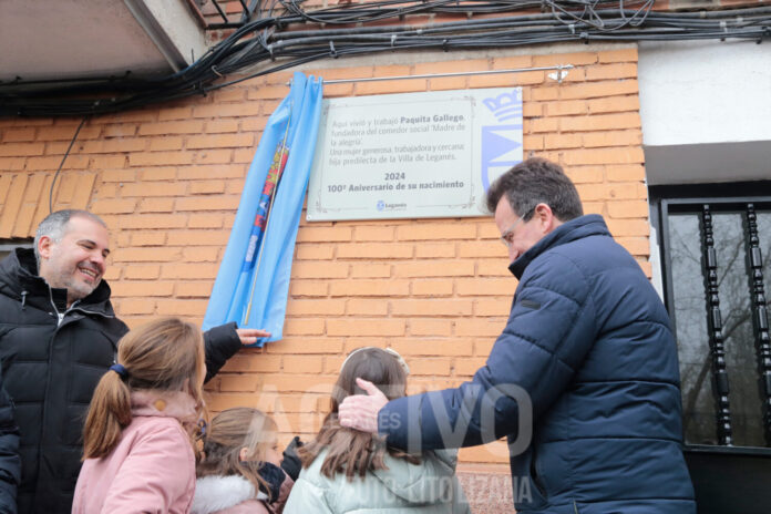 homenaje paquita gallego leganes