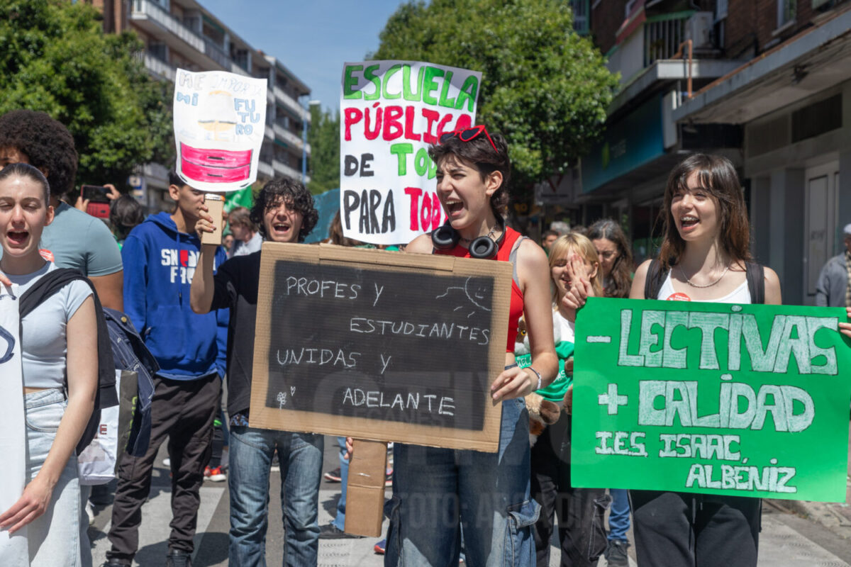 huelga educativa leganes