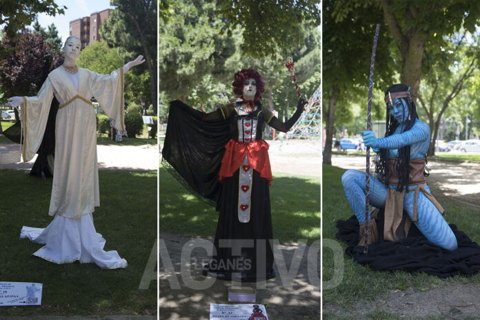 ganadores estatuas humanas leganes