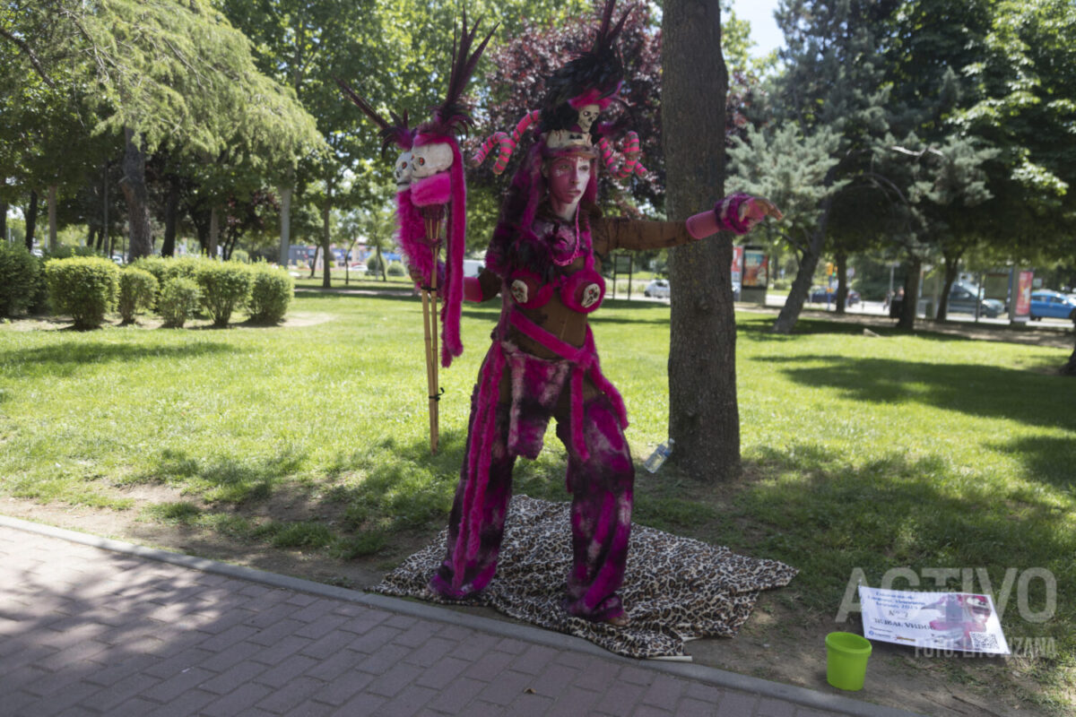 estatuas humanas leganes 2024